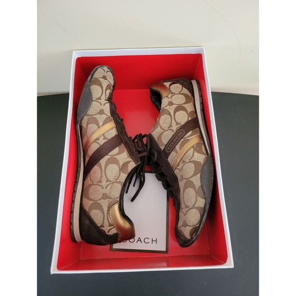 Coach signature canvas shoes size 9 - Picture 12 of 12